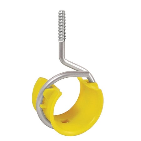 Southwire Bridle Ring 1-1/2" w/ Saddle 1/4-20 Screw Threaded Leg, 100 Pak BR-150-WH